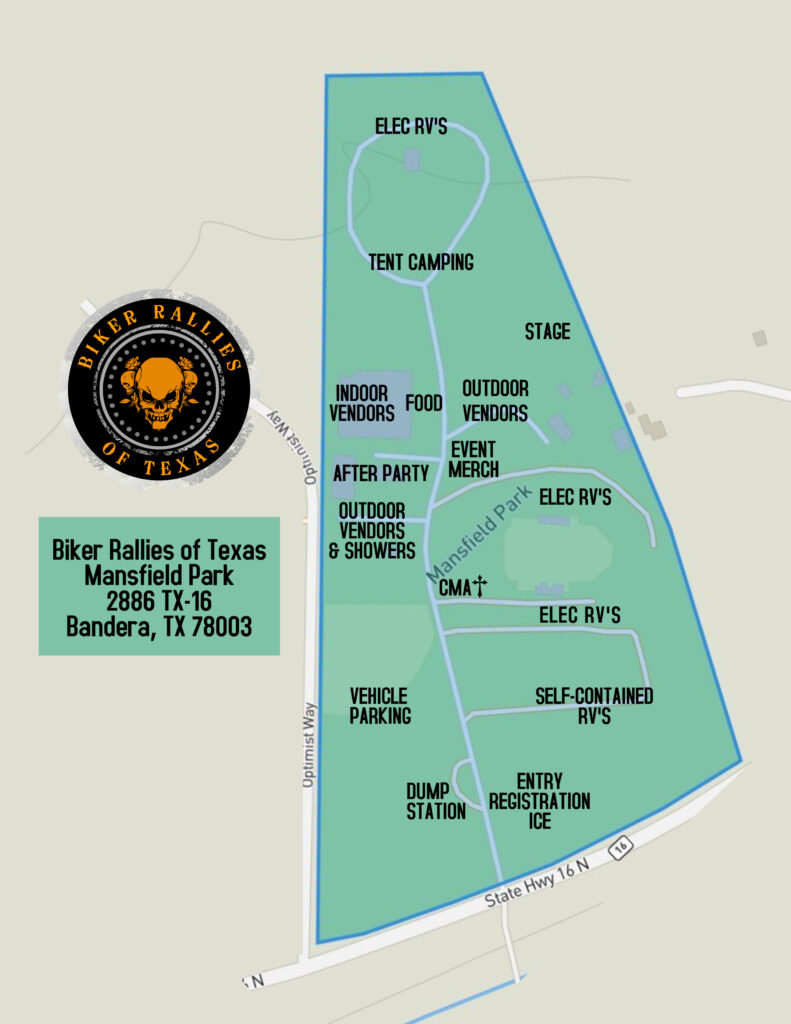 Bike Rally Event Map