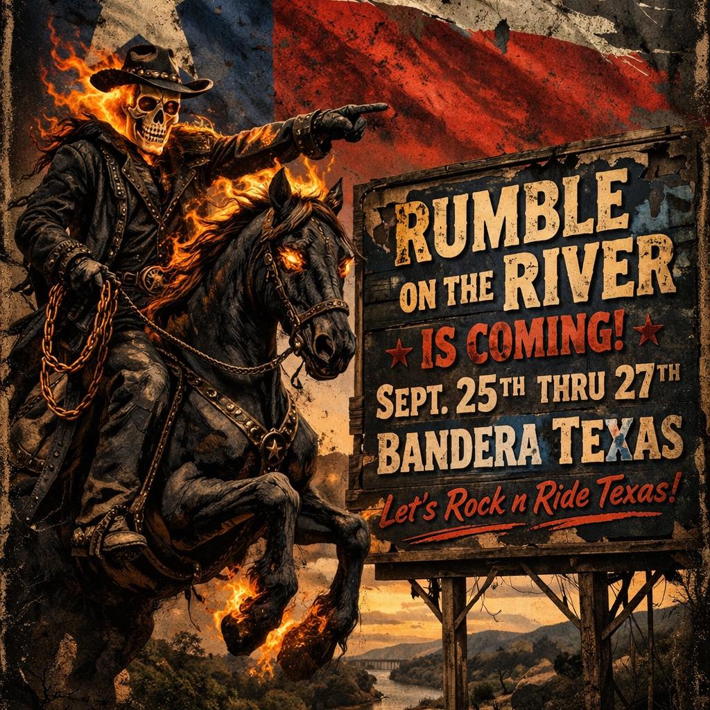 Rumble on the River, Bike Rally, motorcycle rally, hill country rally, rally in bandera